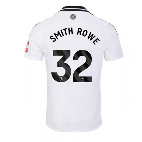 Fotbalové Dres Fulham Emile Smith Rowe #32 Domácí 2024-25 Krátký Rukáv